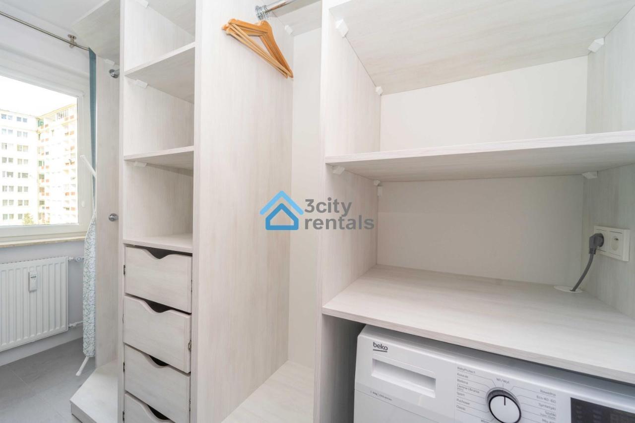 Bright And Blue 3City Apartment With Balcony In Gdynia By Noclegi Renters Eksteriør billede